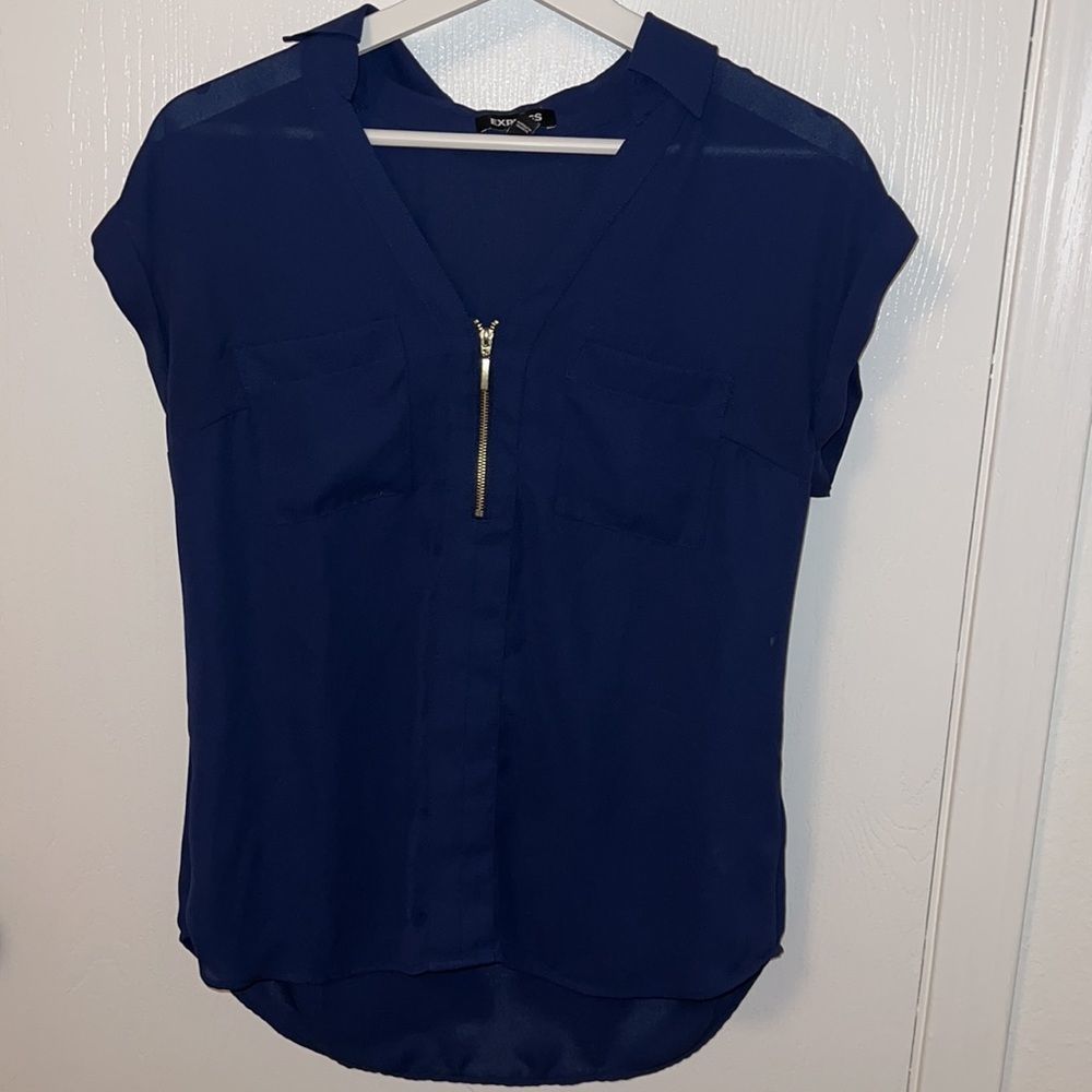 Express Gramercy Tee - Navy - Size S